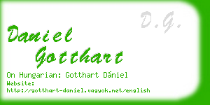daniel gotthart business card